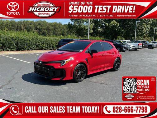 Supersonic Red 2026 Toyota GR Corolla Premium