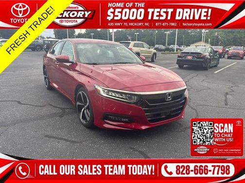 Radiant Red Metallic 2020 Honda Accord Sport 1.5T
