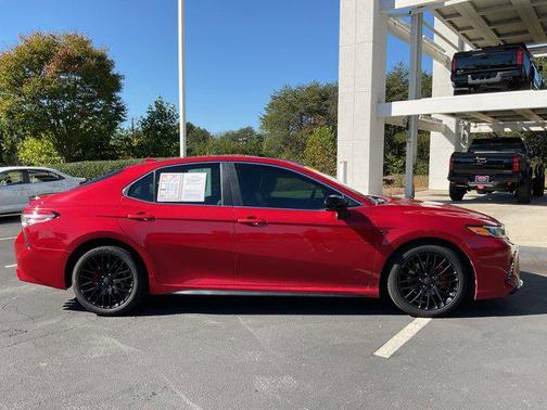 Supersonic Red 2019 Toyota Camry SE