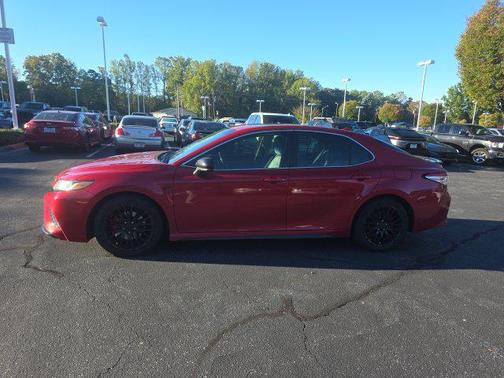 Supersonic Red 2019 Toyota Camry SE