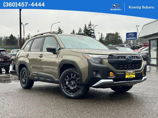 Autumn Green Metallic 2026 Subaru Forester Wilderness