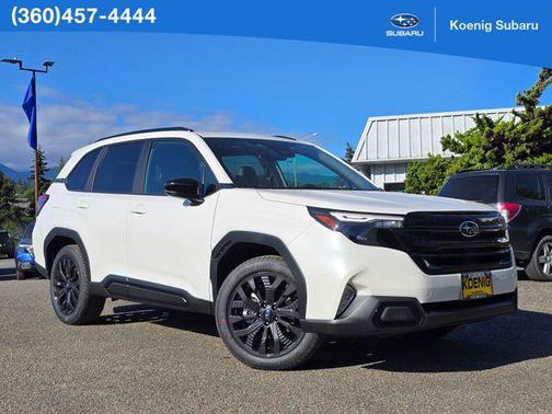 Crystal White Pearl 2026 Subaru Forester Sport