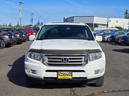 White 2013 Honda Ridgeline RTL