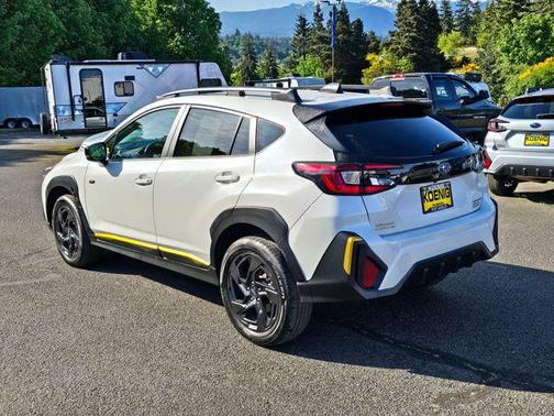 Crystal White Pearl 2024 Subaru Crosstrek Sport