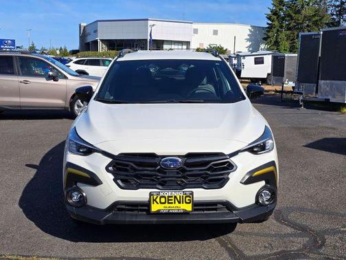 Crystal White Pearl 2024 Subaru Crosstrek Sport