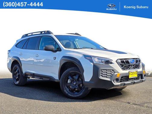 Crystal White Pearl 2024 Subaru Outback Wilderness