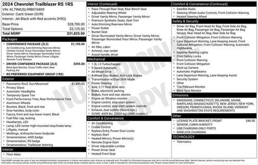 2024 Chevrolet Trailblazer RS