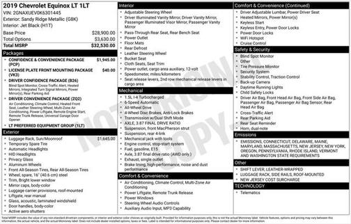 2019 Chevrolet Equinox 1LT