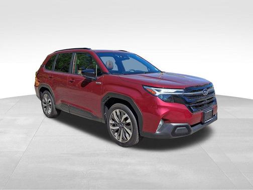 Crimson Red Pearl 2025 Subaru Forester Hybrid Touring