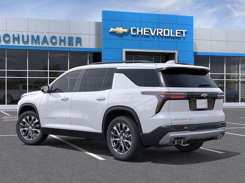Summit White 2026 Chevrolet Traverse LT
