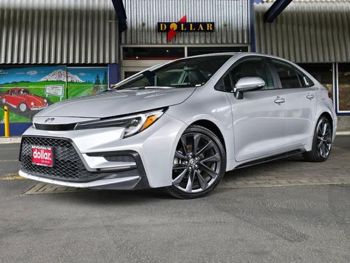 Classic Silver Metallic 2024 Toyota Corolla XSE
