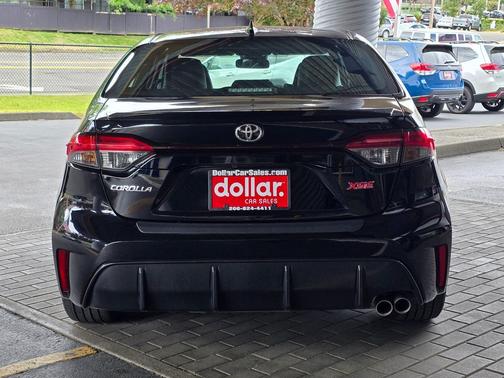 Midnight Black Metallic 2024 Toyota Corolla XSE