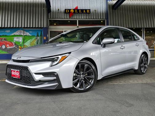 Classic Silver Metallic 2024 Toyota Corolla XSE