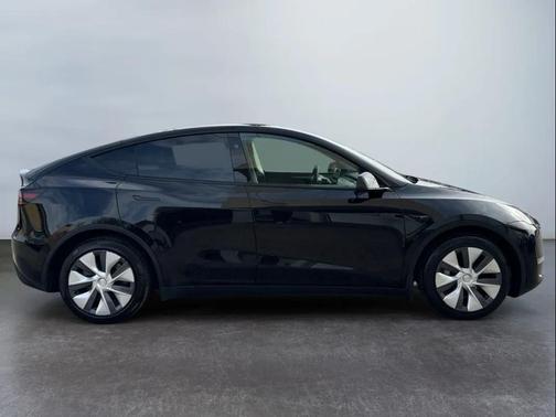 Solid Black 2025 Tesla Model Y Long Range Dual Motor All-Wheel Drive