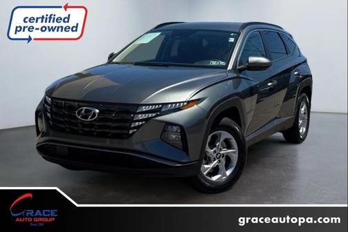 Amazon Gray 2022 Hyundai TUCSON SEL