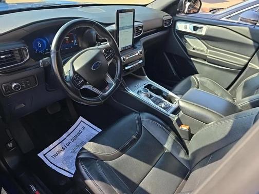 Atlas Blue Metallic 2020 Ford Explorer ST