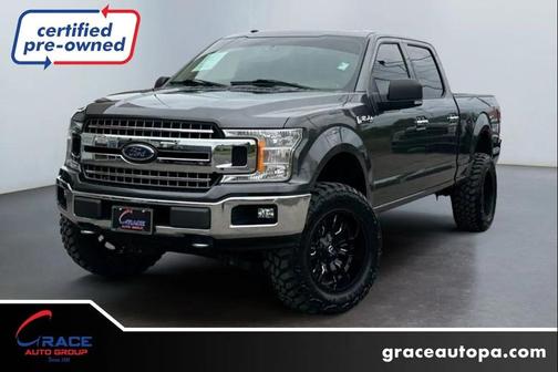 Gray 2018 Ford F-150 XLT Truck