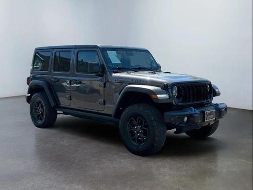 Granite Crystal Metallic Clearcoat 2024 Jeep Wrangler 4xe Willys