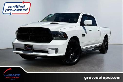 2018 RAM 1500 Night Crew Cab 4x4 6'4' Box