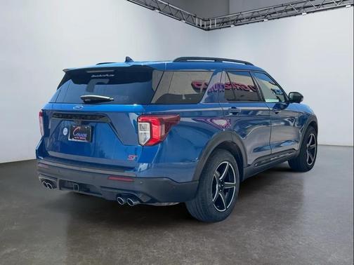 Atlas Blue Metallic 2020 Ford Explorer ST