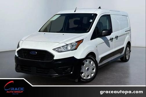 Frozen White 2020 Ford Transit Connect XLT