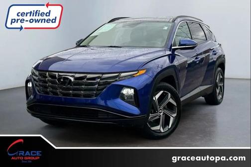 Intense Blue 2022 Hyundai TUCSON Limited SUV