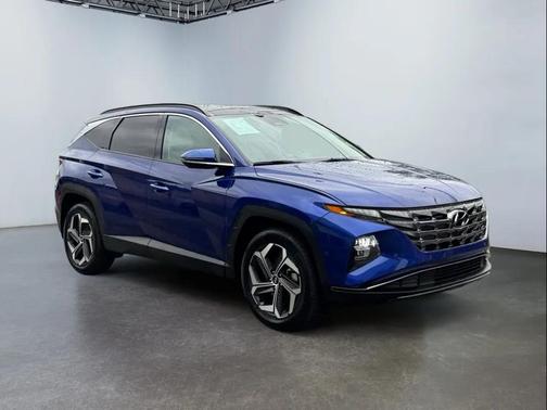 Intense Blue 2022 Hyundai TUCSON Limited