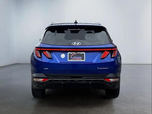 Intense Blue 2022 Hyundai TUCSON Limited
