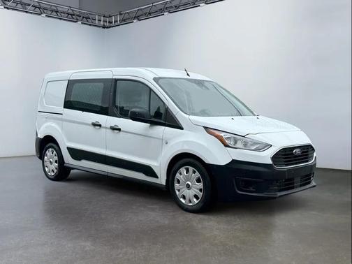 Frozen White 2023 Ford Transit Connect XL Cargo Van