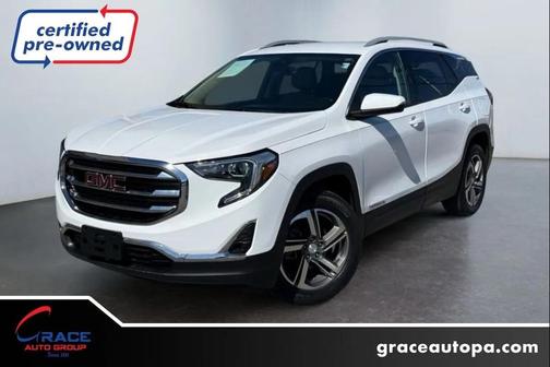 Summit White 2020 GMC Terrain SLT