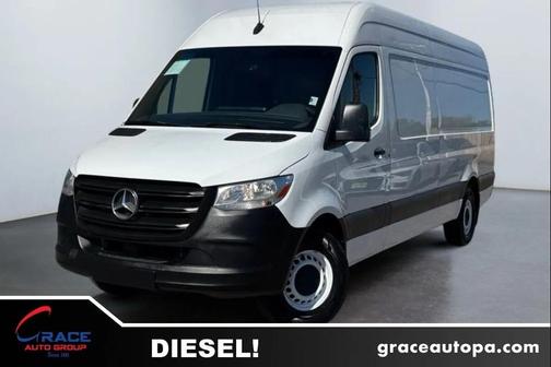 White 2024 Mercedes-Benz Sprinter 2500 High Roof 4-Cyl Diesel