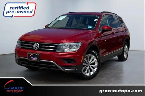 Cardinal Red Metallic 2018 Volkswagen Tiguan 2.0T SE 4MOTION