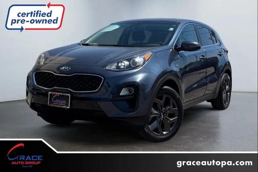 Pacific Blue 2022 Kia Sportage LX