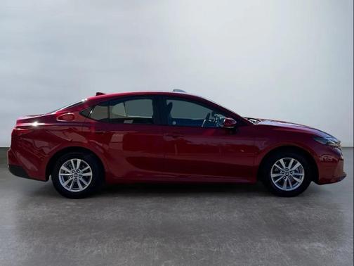 Supersonic Red 2025 Toyota Camry LE