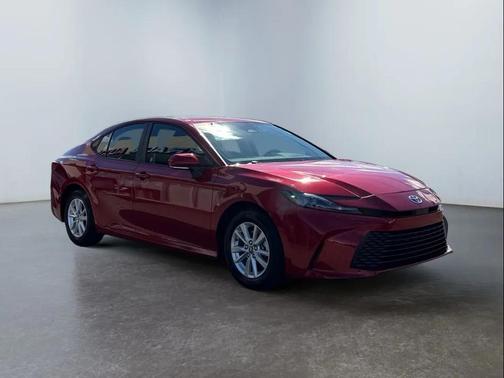 Supersonic Red 2025 Toyota Camry LE