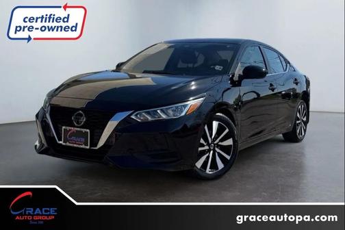 Super Black 2021 Nissan Sentra SV