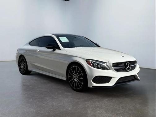 White 2018 Mercedes-Benz C-Class