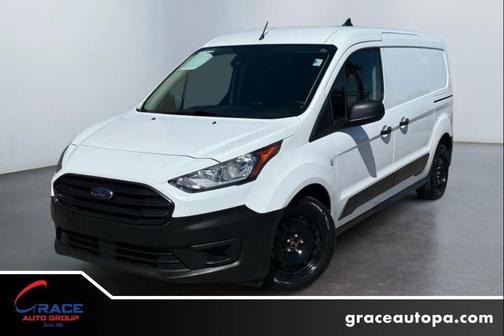Frozen White 2022 Ford Transit Connect XL Cargo Van