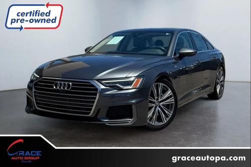 Gray 2019 Audi A6 55 Premium Plus