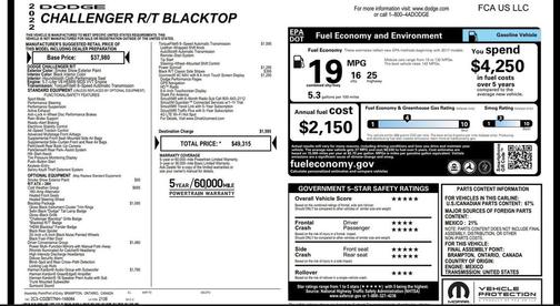 2022 Dodge Challenger R/T