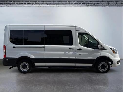 Oxford White 2025 Ford Transit-350 XLT