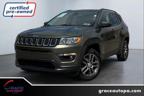 Olive Green Pearlcoat 2017 Jeep New Compass Latitude