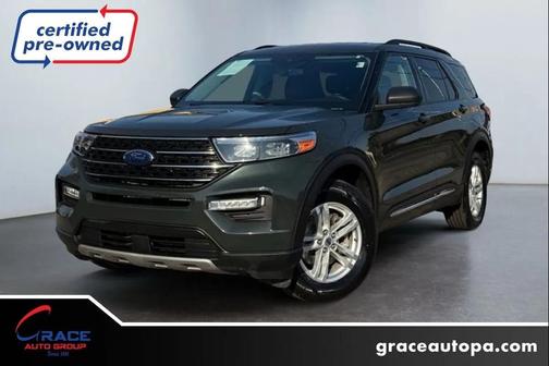 Carbonized Gray Metallic 2023 Ford Explorer XLT