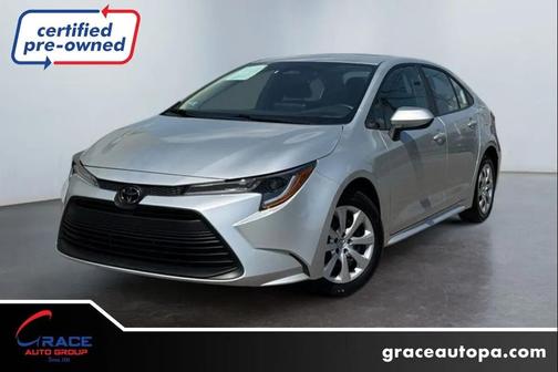 Classic Silver Metallic 2025 Toyota Corolla LE