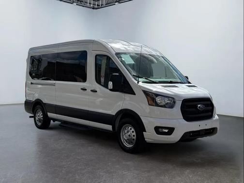 Oxford White 2025 Ford Transit-350 XLT
