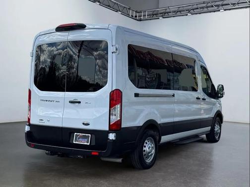 Oxford White 2025 Ford Transit-350 XLT