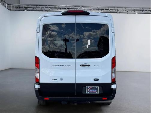 Oxford White 2025 Ford Transit-350 XLT