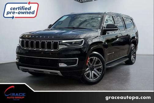 Black 2024 Jeep Wagoneer L Series II 4x4