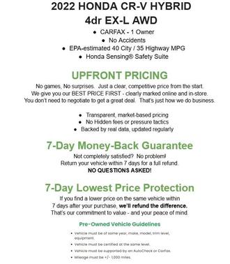 2022 Honda CR-V Hybrid EX-L