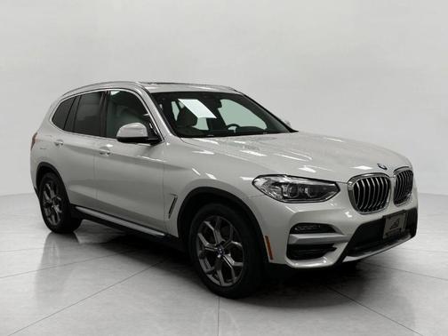 Mineral White Metallic 2020 BMW X3 xDrive30i